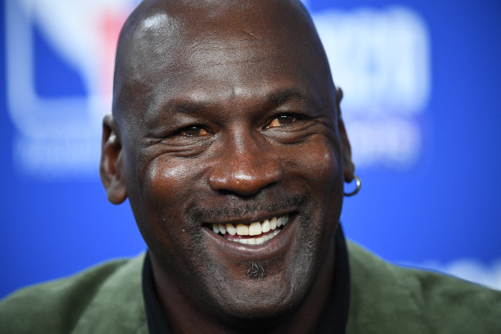 A Michael Jordan game-worn jersey from his 1982-83 season at the University of North Carolina has sold for US$1.38 million (RM5.6 million) at auction, Heritage Auctions said. u00e2u20acu201d AFP pic