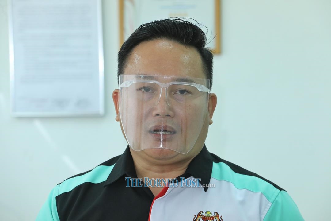 Datuk Willie Mongin says efforts are made to improve internet connectivity in areas along the Puncak Borneo Road with Unifi broadband network. u00e2u20acu2022 Borneo Post pic