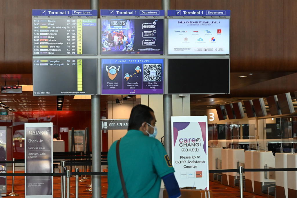 Singaporeu00e2u20acu2122s MoH says members of the public who have visited Changi Airport Terminal 3 from May 3 onwards will be offered free Covid-19 testing. u00e2u20acu2022 AFP pic