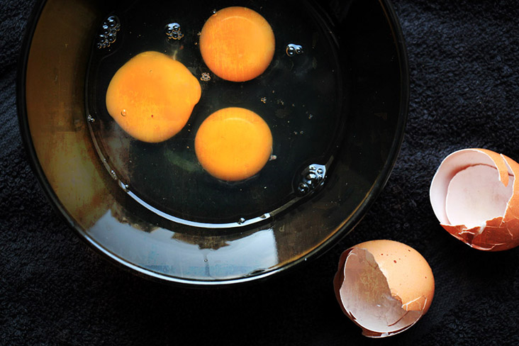 All you need are some fresh eggs to make an eggier French toast.
