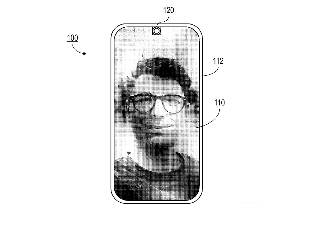 Google has presented a new patent relating to a sensor placed under the screen of the smartphone. u00e2u20acu2022 Picture courtesy of Google via ETX Studio