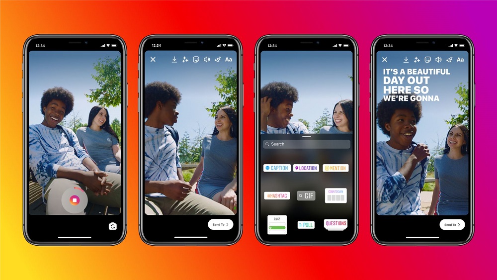 Instagram users can now enjoy automatic caption generation, but only in English. u00e2u20acu2022 Picture courtesy of Instagram via ETX Studio