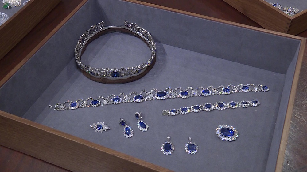 Sapphires and jewels worn by royals are the stars of this year's May magnificent jewels sales in Geneva. u00e2u20acu2022 AFP pic via ETX Studio