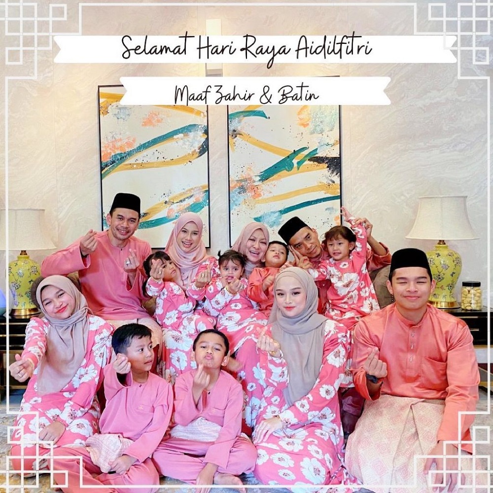 A police report was lodged against the actor and his family after a photograph of their Hari Raya gathering made the rounds online. u00e2u20acu2022 Picture via Instagram/Norman Hakim