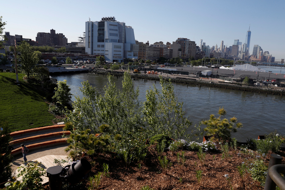 The new park Little Island, designed by Barry Diller, sits on the Hudson River in the Manhattan borough of New York May 17, 2021. u00e2u20acu201d Reuters pic