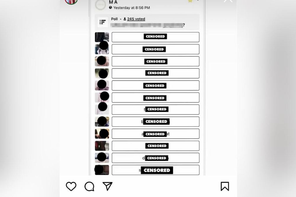 A poll ranking female Muslim religious teachers has sparked outrage in the Muslim community. u00e2u20acu201d Instagram pic via TODAY
