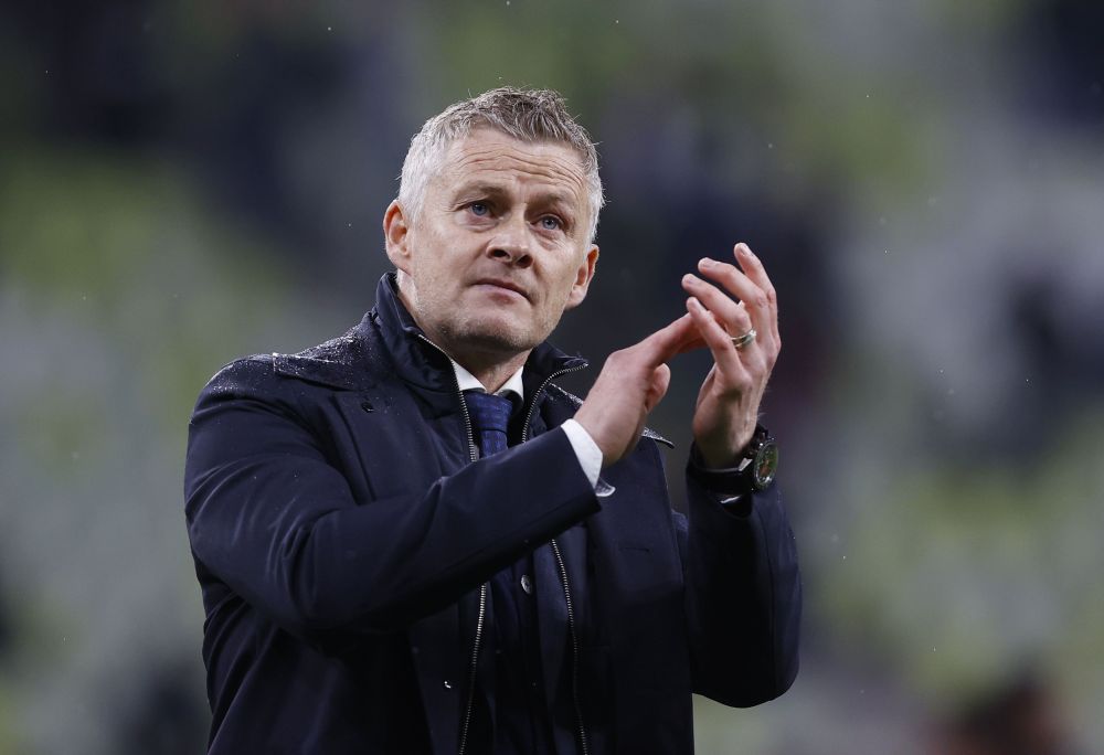 Manchester United manager Ole Gunnar Solskjaer applauds fans after the match against Villarreal at the Polsat Plus Arena in Gdansk May 26, 2021. u00e2u20acu201d Reuters pic