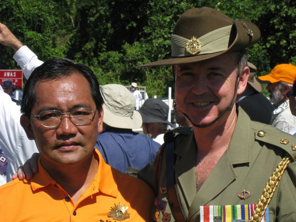 Sabah tour guide, Tham Yau Kong, (left) has received a letter of appreciation from the Australian High Commission for his contribution in identifying the route of the Sandakan-Ranau death march. u00e2u20acu201d Picture courtesy of sandakandeathmarch.com