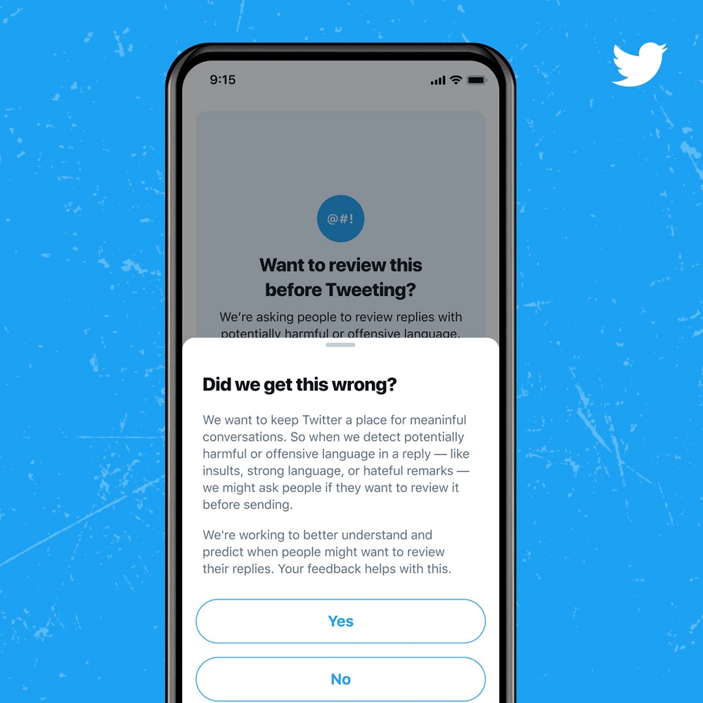 Twitter has announced improvements in detecting hurtful language versus language that is more casual or slang but not abusive. u00e2u20acu2022 Picture courtesy of Twitter via ETX Studio