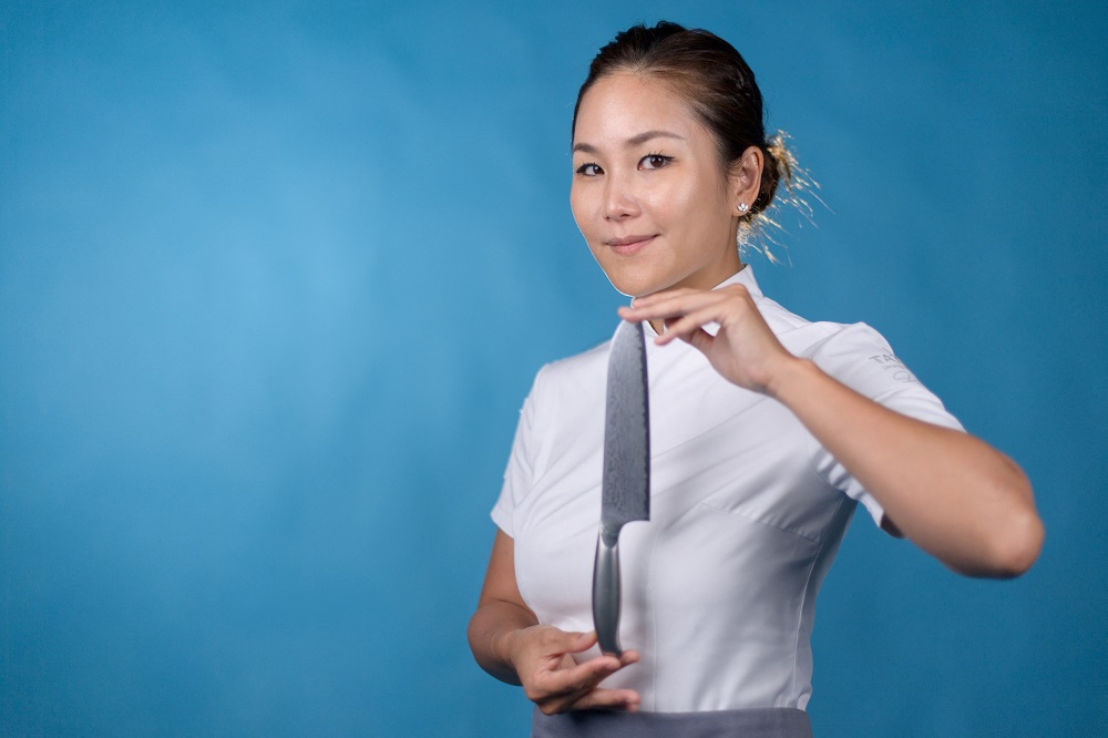 Vicky Lau, the only female chef in Asia with a double Michelin star for her work at her restaurant Tate Dining Room. u00e2u20acu2022 AFP pic via ETX Studio