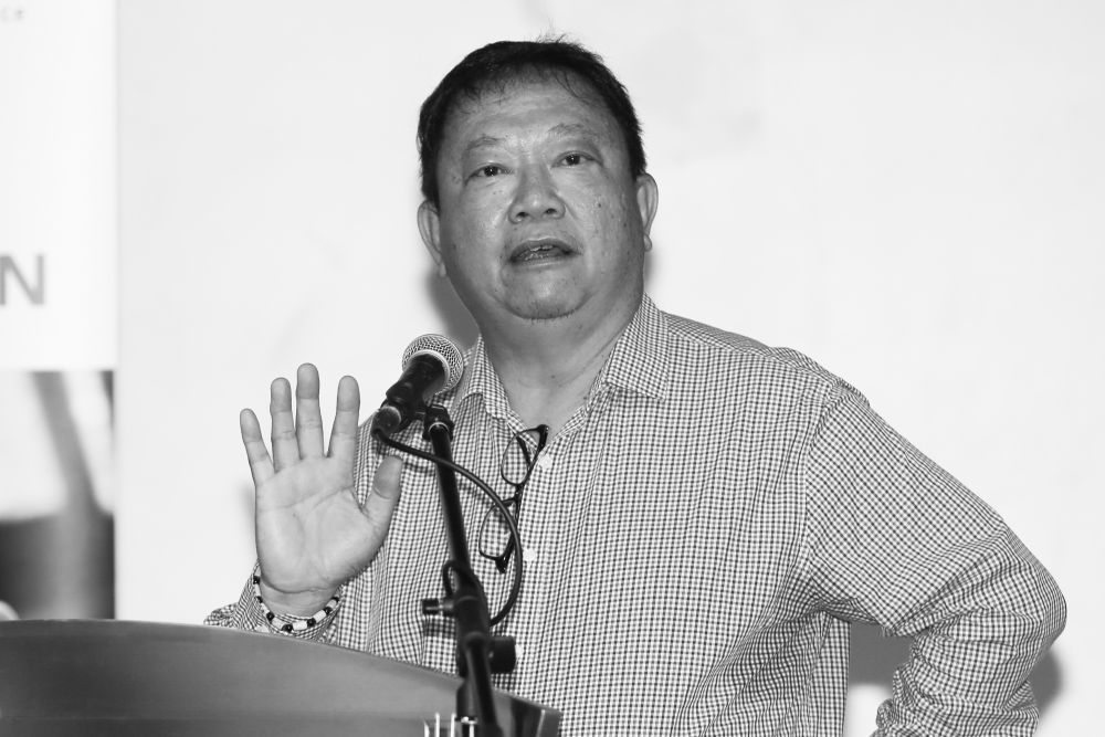 Datuk Wong Sai Wan speaks during the National Media Forum 2019 at Tayloru00e2u20acu2122s University in Subang Jaya September 25, 2019. u00e2u20acu201d Picture by Choo Choy May n