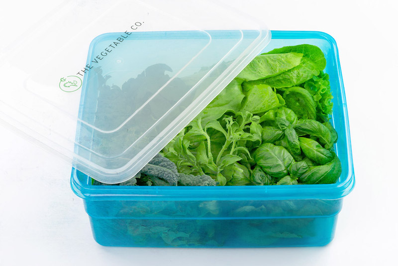 A typical subscription box contains seven types of freshly harvested vegetables. — Picture courtesy of The Vegetable Co.