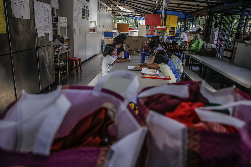 Bangsar Lighthouse Children’s Welfare Home Association has 60 residents aged between three and 17 who are from broken homes or abusive families. ― Picture by Hari Anggara