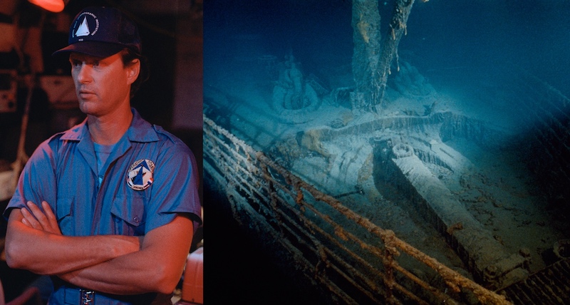 Ballard’s discovery of the Titanic’s watery grave in 1985 cemented his fame as a marine archaeologist. — Pictures courtesy of National Geographic
