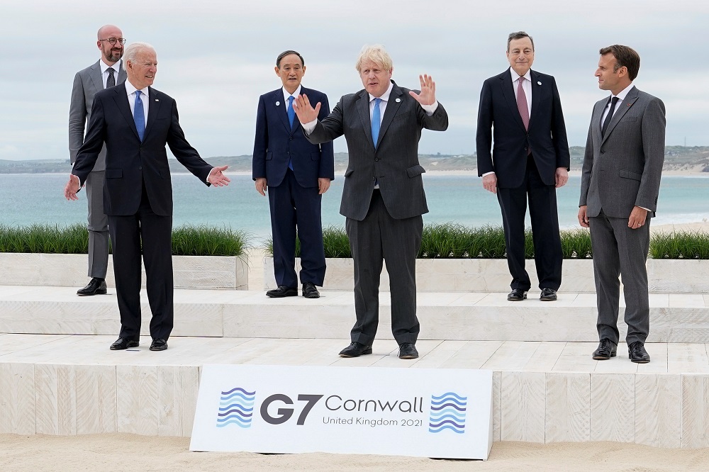 G7 leaders convene summit drive for billion Covid-19 vaccine jabs ...