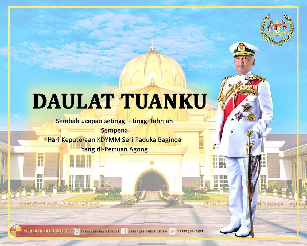 Their Royal Highnesses hoped that Al-Sultan Abdullah would continue to rule the country fairly and wisely based on the countryu00e2u20acu2122s constitution. u00e2u20acu201d Selangor Facebook page