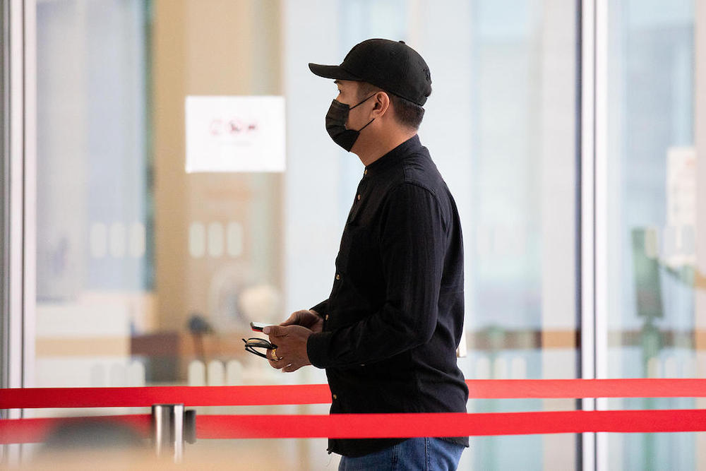 Rahiman Rahim arriving at the State Courts on June 23, 2021. u00e2u20acu201d TODAY pic