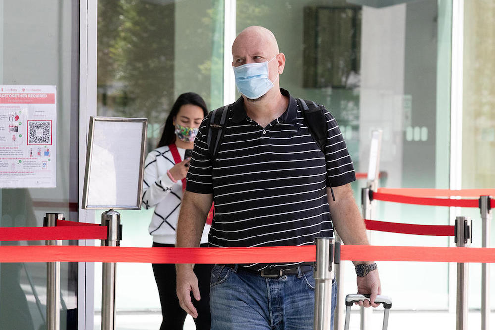 Robert Joel Trussell arriving at the State Courts on June 23, 2021. u00e2u20acu201d TODAY pic