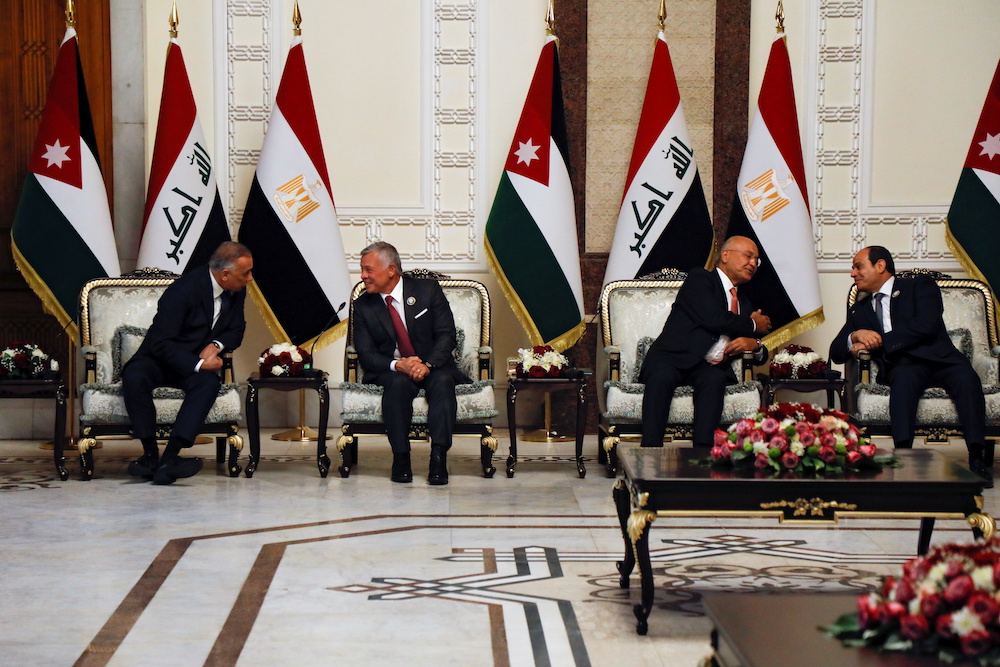 Iraq, Egypt and Jordan hold tripartite summit in Baghdad | Malay Mail