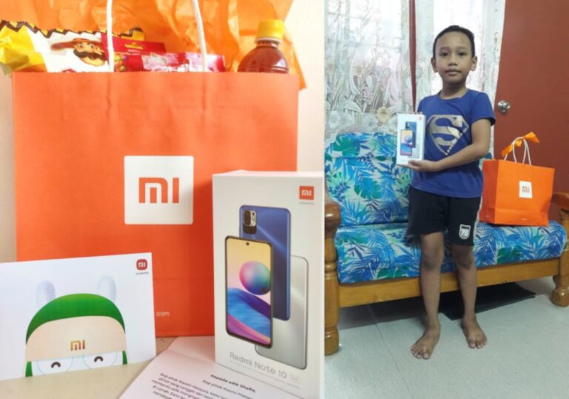 Following the incident, Xiaomi Malaysia has approached the family of Suryani Abd Ghani to provide the boy with a brand new phone to aid him with his online studies. u00e2u20acu201d SoyaCincau picn