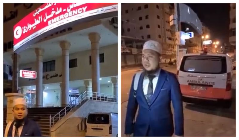 The preacher and philanthropist says he is overwhelmed by the warm welcome he and his team received in Palestine. u00e2u20acu201d Screengrabs from Instagram/Ebit Lew