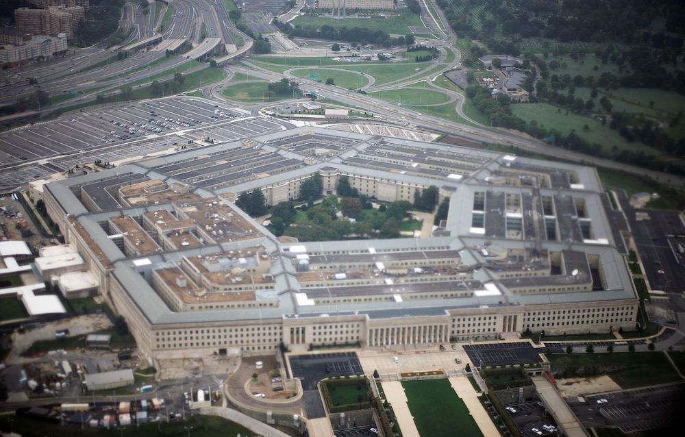 Aerial view of the United States military headquarters, the Pentagon, September 28, 2008. u00e2u20acu201d Reuters file pic