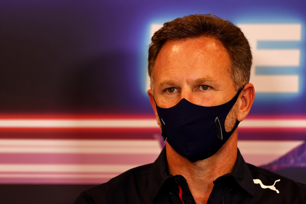 File photo of Red Bull Racing Team Principal Christian Horner in the FIA Press Conference at the Monaco Grand Prix in Monte Carlo, May 20, 2021. u00e2u20acu2022 Reuters picnn