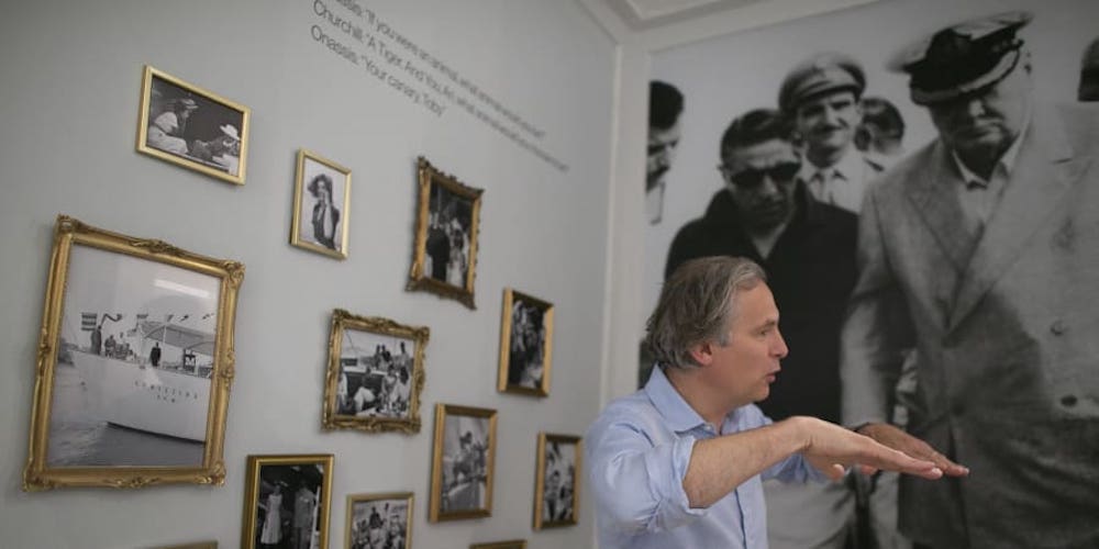 Churchill kept the painting for 40 years before offering it in 1961, four years before his death, to his friend the Greek shipping magnate Aristotle Onassis, Phillips Deputy Chairman Jean-Paul Engelen told AFP. u00e2u20acu201d ETX Studio picnnn