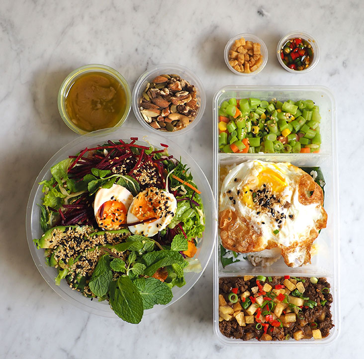 You can order the food via Beepit for pick up or delivered to your doorstep