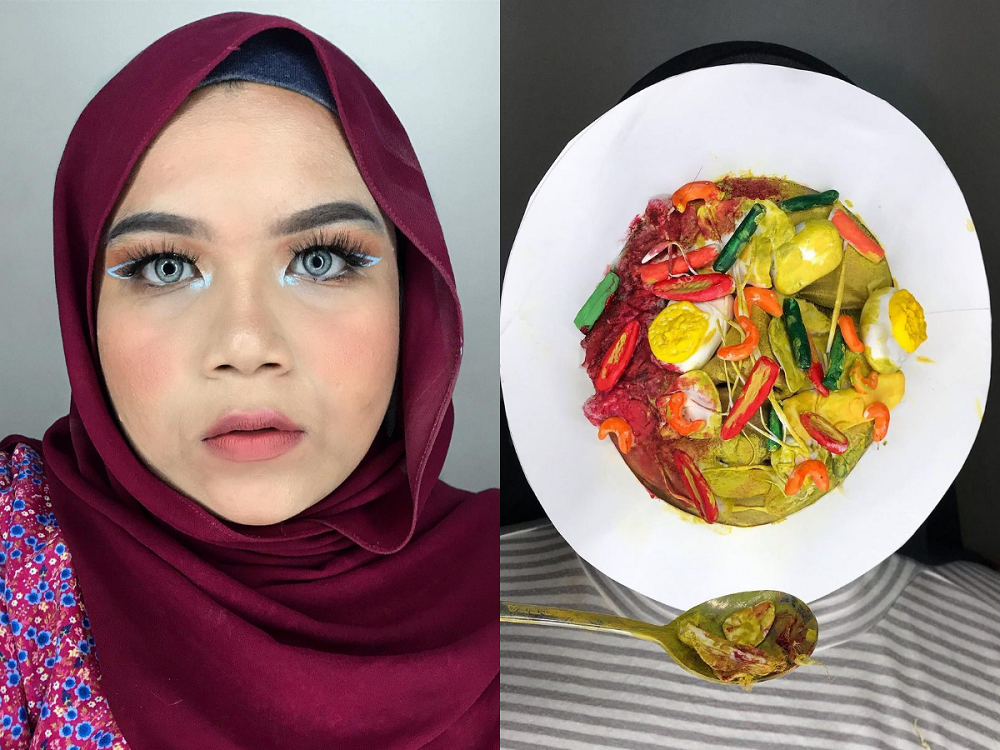 27-year-old Wan Farah Nadia Wan Iskandar finds comfort in her special effect makeups. u00e2u20acu2022 Picture courtesy of Wan Farah Nadia Wan Iskandar