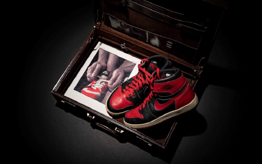 The auction u00e2u20acu02dcOriginal Air Takes Flight: The Evolution and Influence of Air Jordan Sneakersu00e2u20acu2122 will be entirely dedicated to the most coveted sneaker of all time, the Air Jordan. u00e2u20acu2022 Picture courtesy of Christieu00e2u20acu2122s