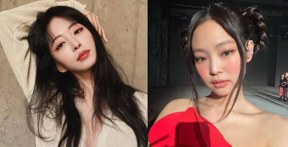 Han (left) said she has never met Jennie in person before. u00e2u20acu201d Pictures via Instagram/han_ye_seul_ and Instagram/jennierubyjane