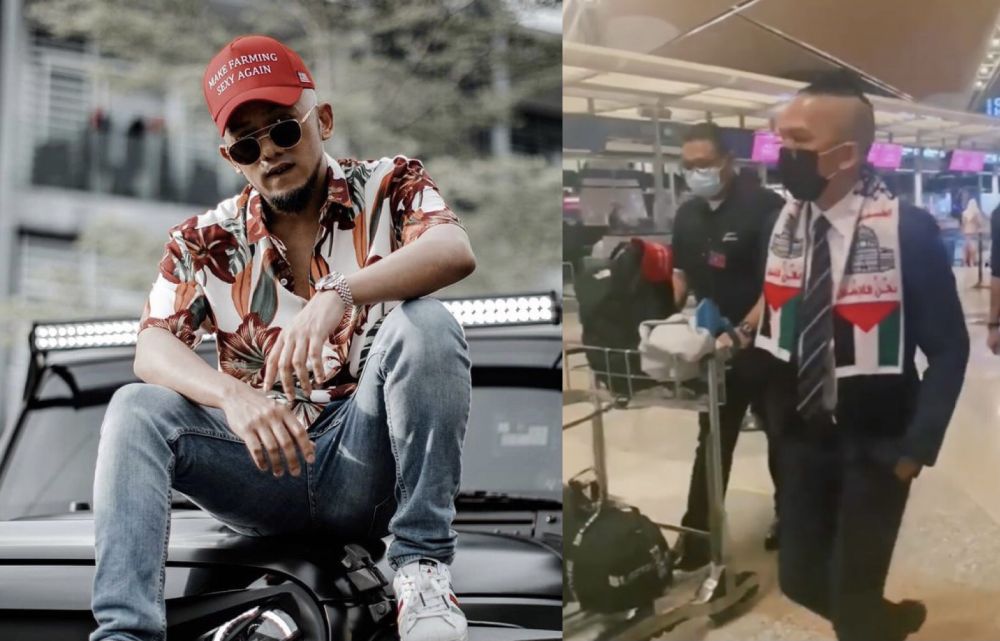 Caprice left Kuala Lumpur last night on a transit flight to Dubai. u00e2u20acu201d Pictures via Instagram/capriceofficial