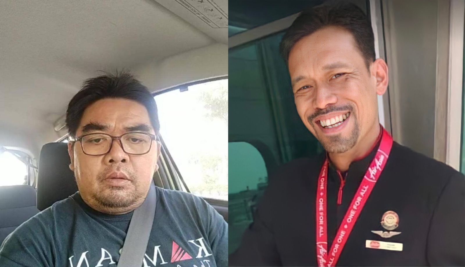 Hadi (left) and Azrul became frontliners to ensure their families would stay afloat during the Covid-19 pandemic. u00e2u20acu201d Pictures courtesy of Hadi Mohamad Sufri and Azrul Hizzat Marzuki