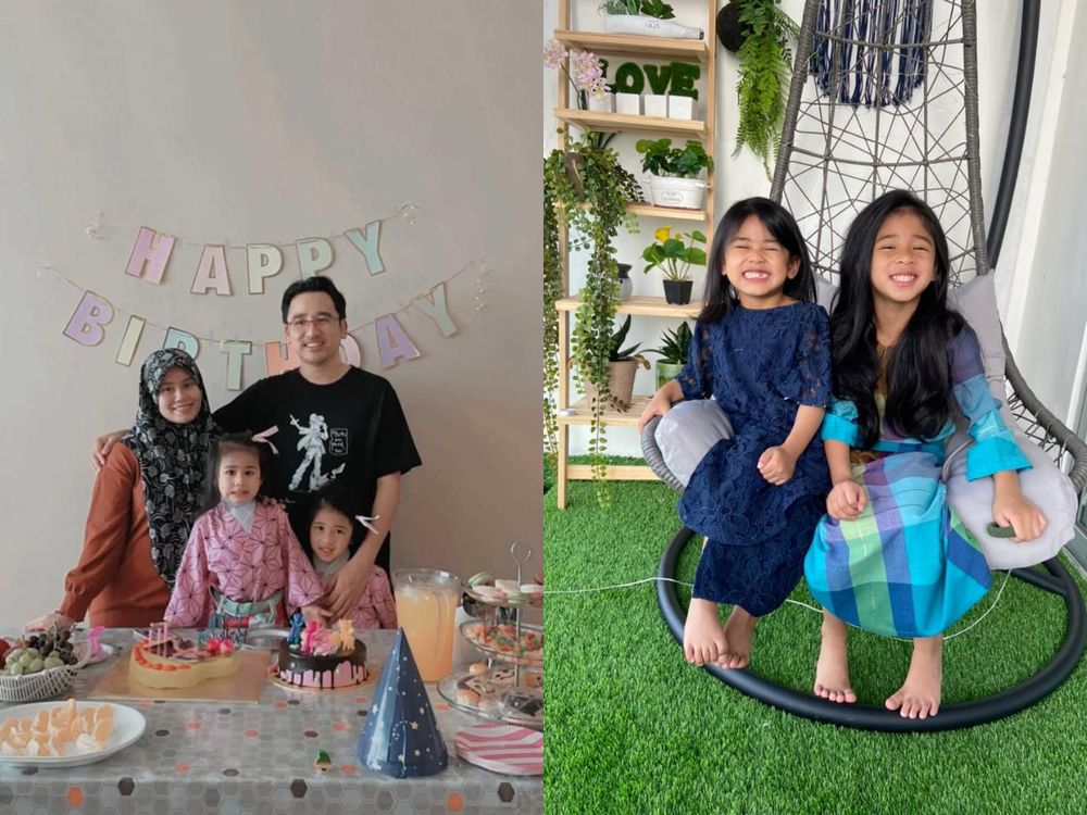 Bintulu mom shares a few clips of her daughters making a new friend with their neighbour across the street as loneliness strikes. u00e2u20acu201d Photo courtesy of Intan Nur Anum