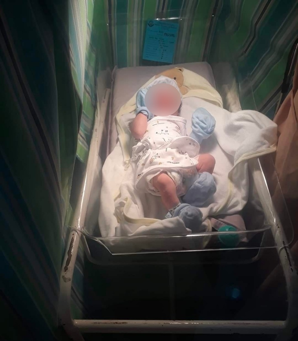 The babyu00e2u20acu2122s full name is Hypertext Mark-up Language Rayo Pascual, or HTML for short. u00e2u20acu2022 Picture via Facebook/Sincerely Yours Pascual