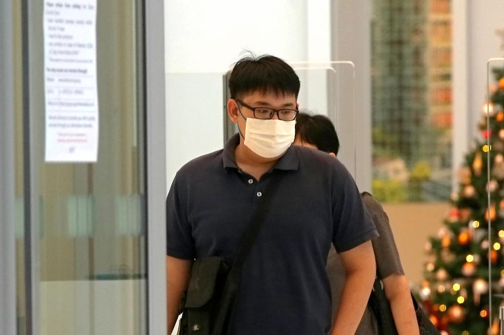 Jonathan Ching Wang De at the State Courts. u00e2u20acu201d TODAY pic