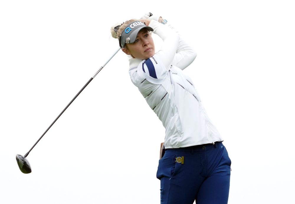 Nelly Korda plays her shot from the 11th tee during the second round of the US Womenu00e2u20acu2122s Open golf tournament at The Olympic Club, San Francisco June 20, 2021. u00e2u20acu201d Reuters pic