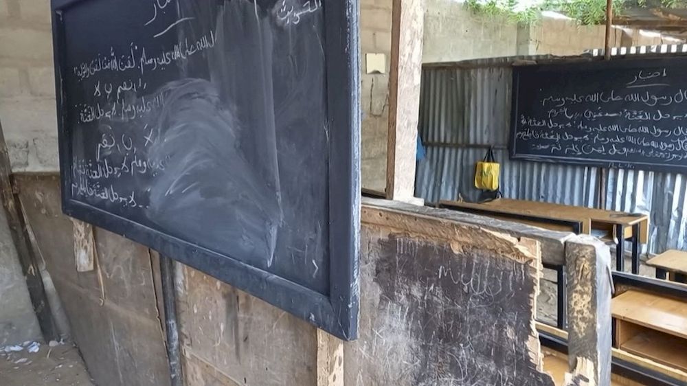 This screen grab from AFPTV video footage taken on May 31, 2021 in Tegina, Nigeria, shows a general view of the classroom where gunmen kidnapped scores of children at an Islamic seminary in central Nigeria. u00e2u20acu201d AFP pic