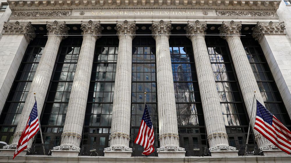 The front facade of the New York Stock Exchange (NYSE) is seen in New York City, US, March 29, 2021. u00e2u20acu201d Reuters pic