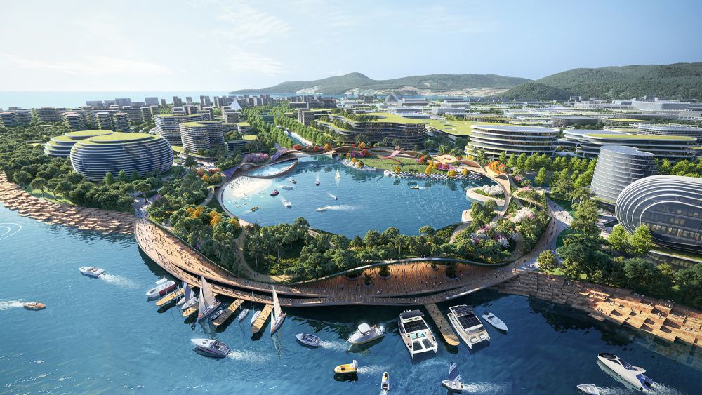 Penang South Islands u00e2u20acu201c master-planned to achieve carbon neutrality anchored by a bio-diverse green plan. u00e2u20acu201d Picture courtesy of SRS Consortium