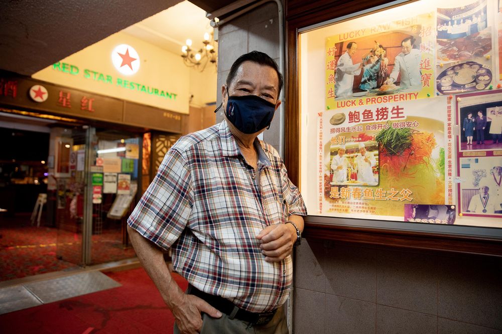 Hooi Kok Wai, one of the directors of Red Star Restaurant at 54 Chin Swee Road, on June 3, 2021. — TODAY pic