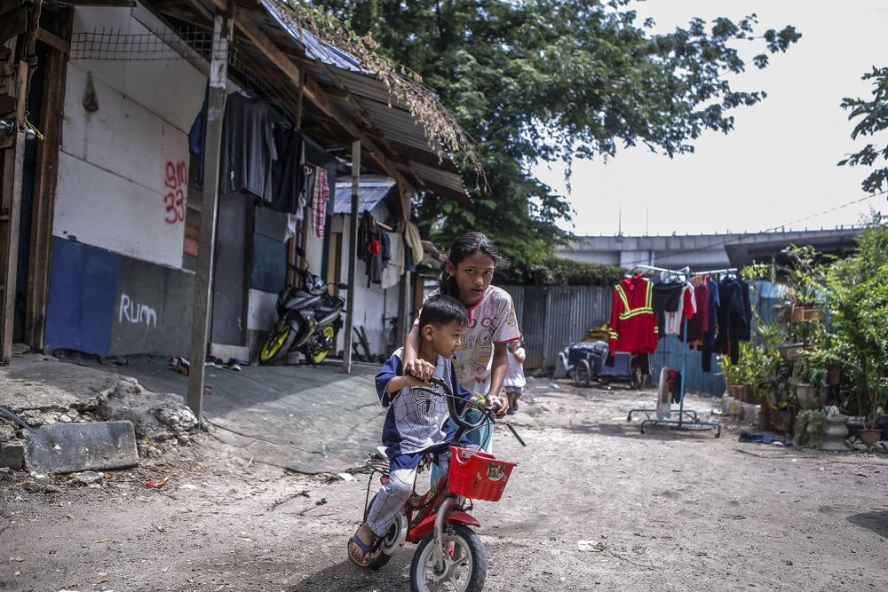 General view of a Rohingya settlement in Bandar Baru Sentul, Kuala Lumpur June 13, 2021. — Picture Hari Anggara