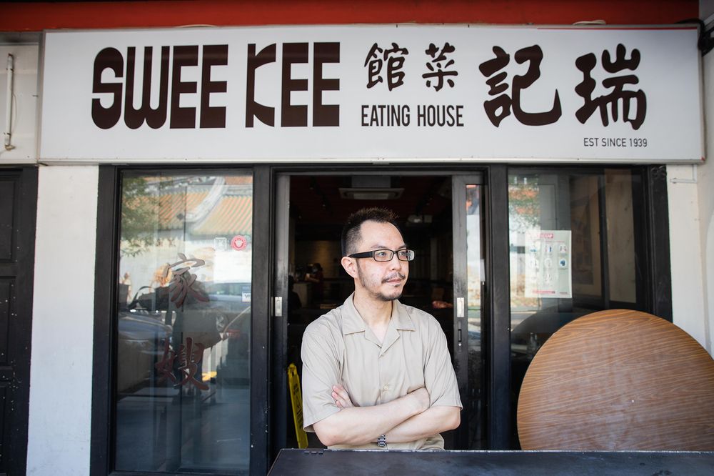 Cedric Tang, third generation owner of Swee Kee Eating House. The restaurant closed permanently on May 31, 2021. — TODAY pic