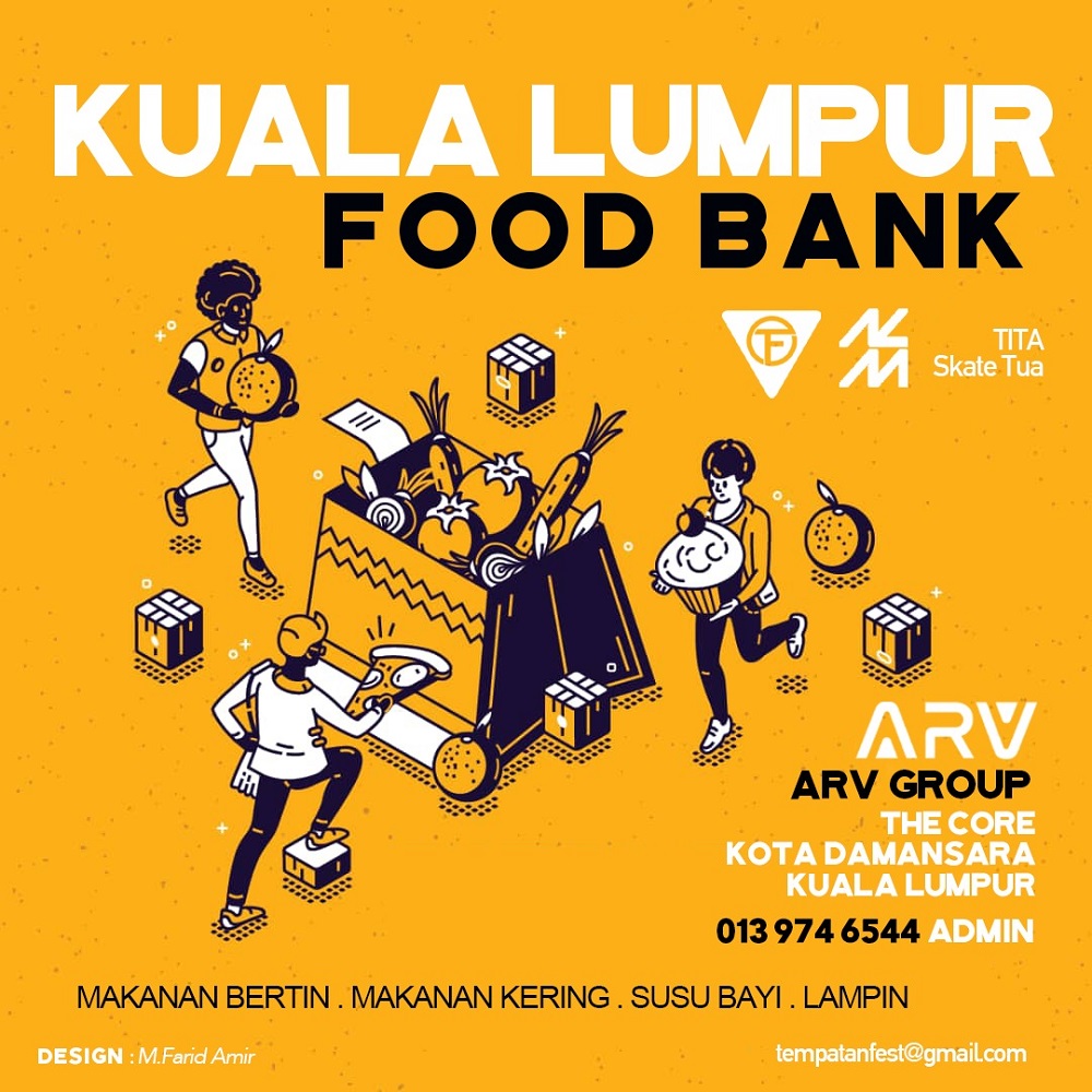The Tempatan Food Bank for Kuala Lumpur. ― Picture courtesy of Nasir Rashid