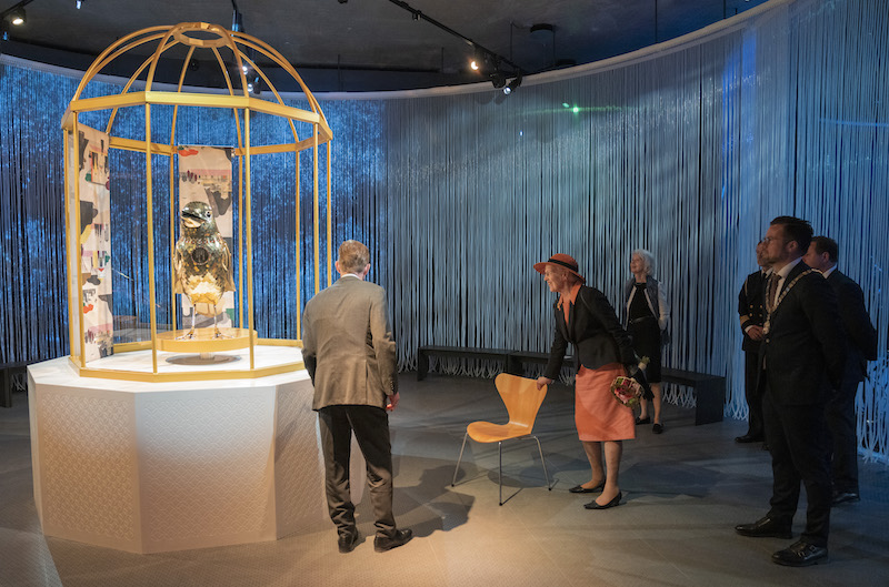 Queen Margrethe of Denmark opens the new museum devoted to Danish children's author Hans Christian Andersen in his home town of Odense following a 10-year renovation project on June 30, 2021. u00e2u20acu201d AFP pic 