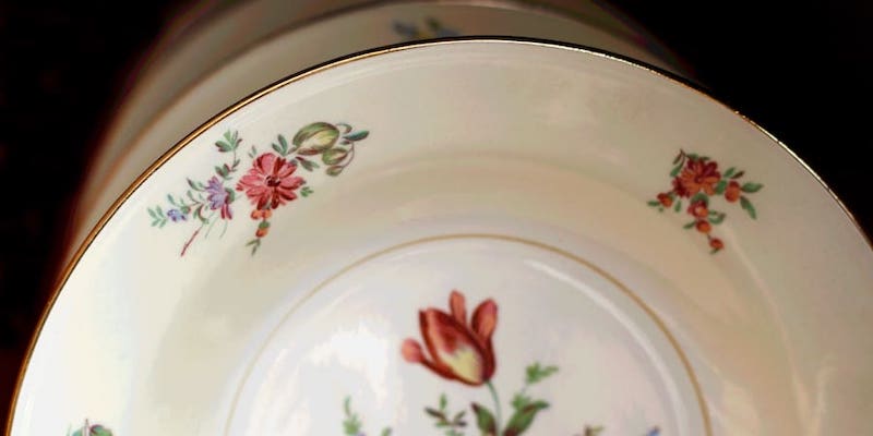 Grandmau00e2u20acu2122s china has never been so coveted. u00e2u20acu201d JannHuizenga / Getty Images via ETX Studio