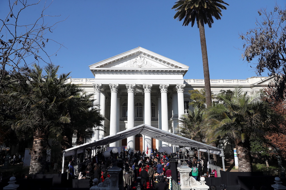 Constitutional assembly members gather for the first session to draft a new constitution, in Santiago, Chile July 4, 2021. u00e2u20acu201d Reuters pic