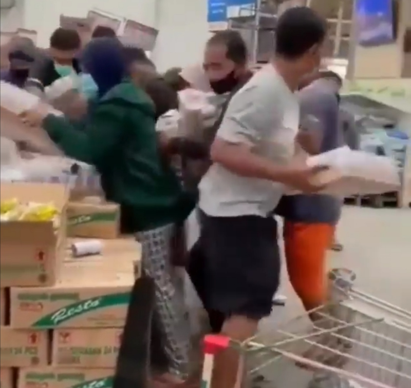 There was a buying frenzy for Nestle's Bear Brand milk after word got around that drinking the milk can build one's immunity against Covid-19 virus. u00e2u20acu201d Screen capture from Instagram/ viral_seleb