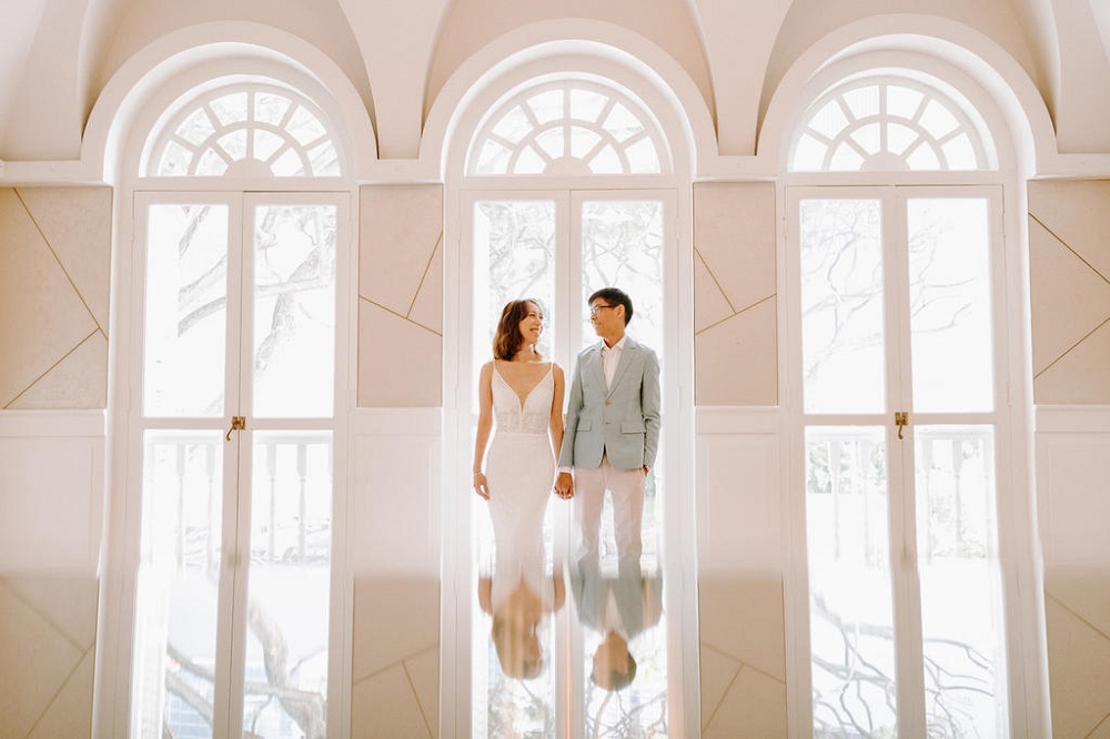 The wedding of Evan Ong and Anna Lim (pictured), planned to be held in Bali in May 2020, has been postponed a couple of times. u00e2u20acu201d Picture courtesy of Evan Ong via TODAY